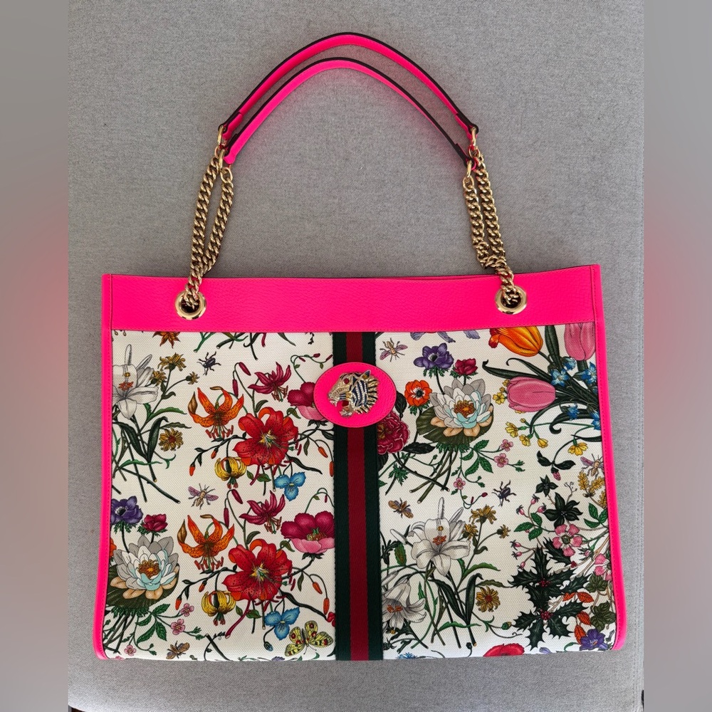 GUCCI Flora Rajah Tote